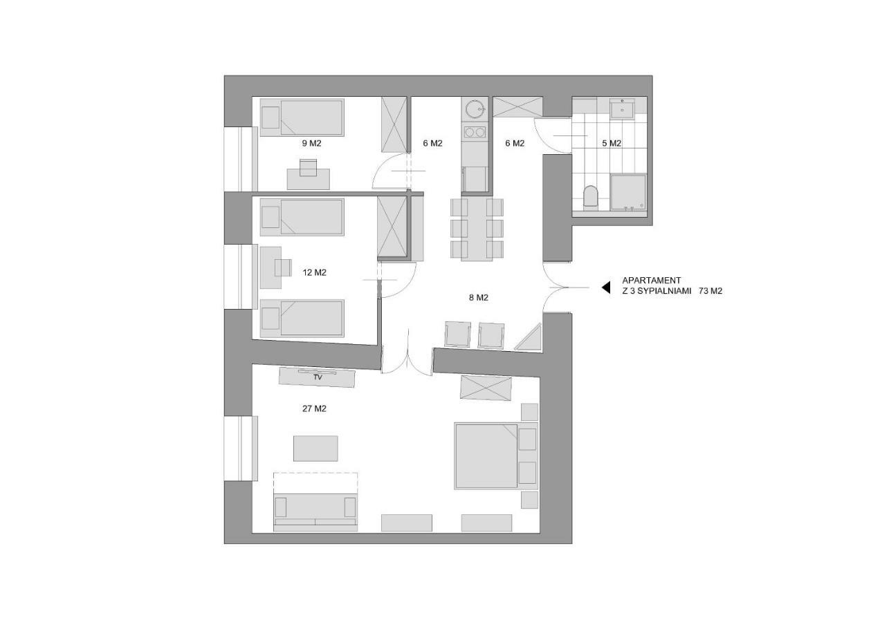 Sewa Apartments 크라쿠프 외부 사진